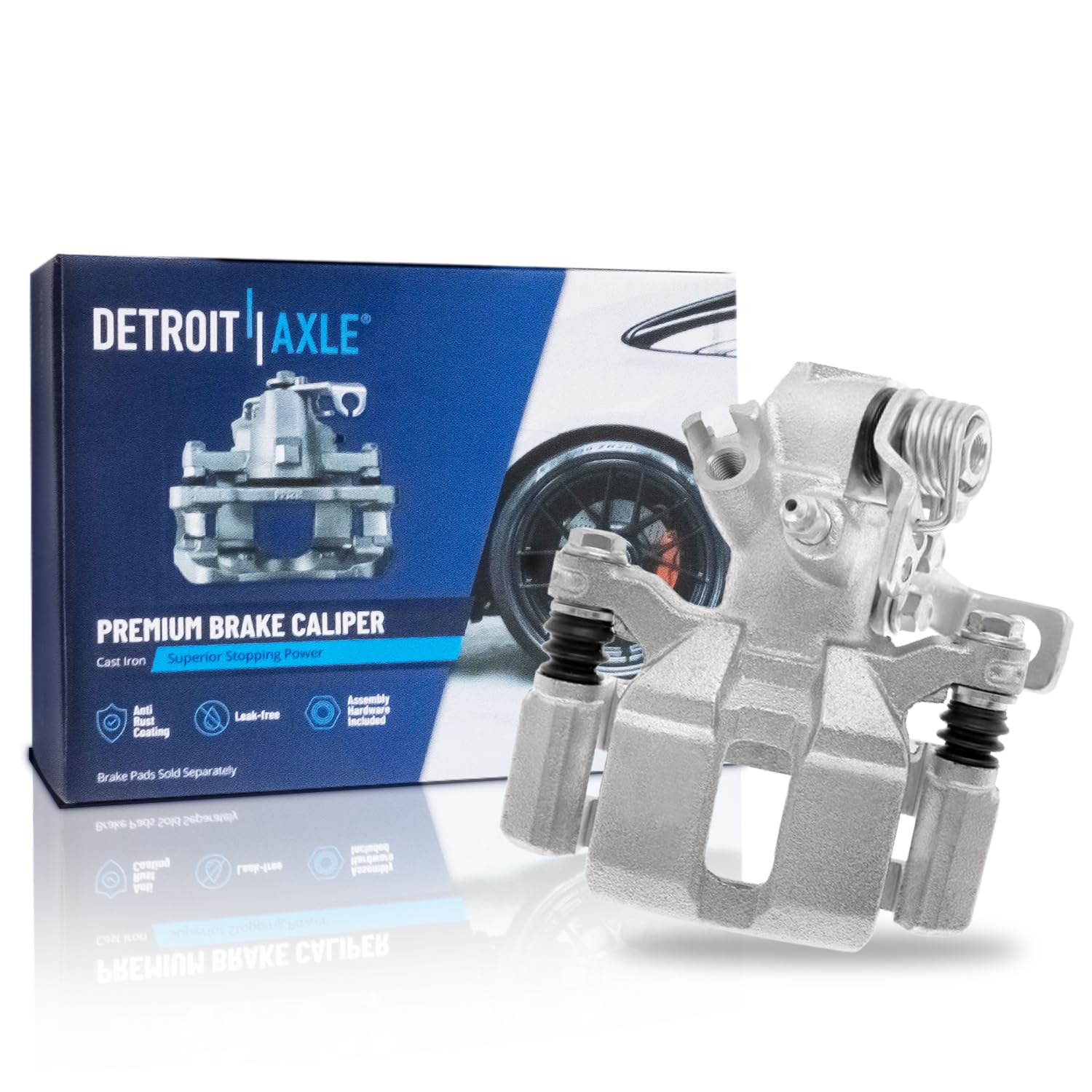 Detroit Axle - Rear Right Brake Caliper for 1994-2001 Acura Integra