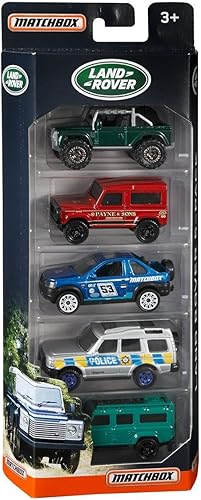 Matchbox 2017 Land Rover 164 Escalado 5-Pack