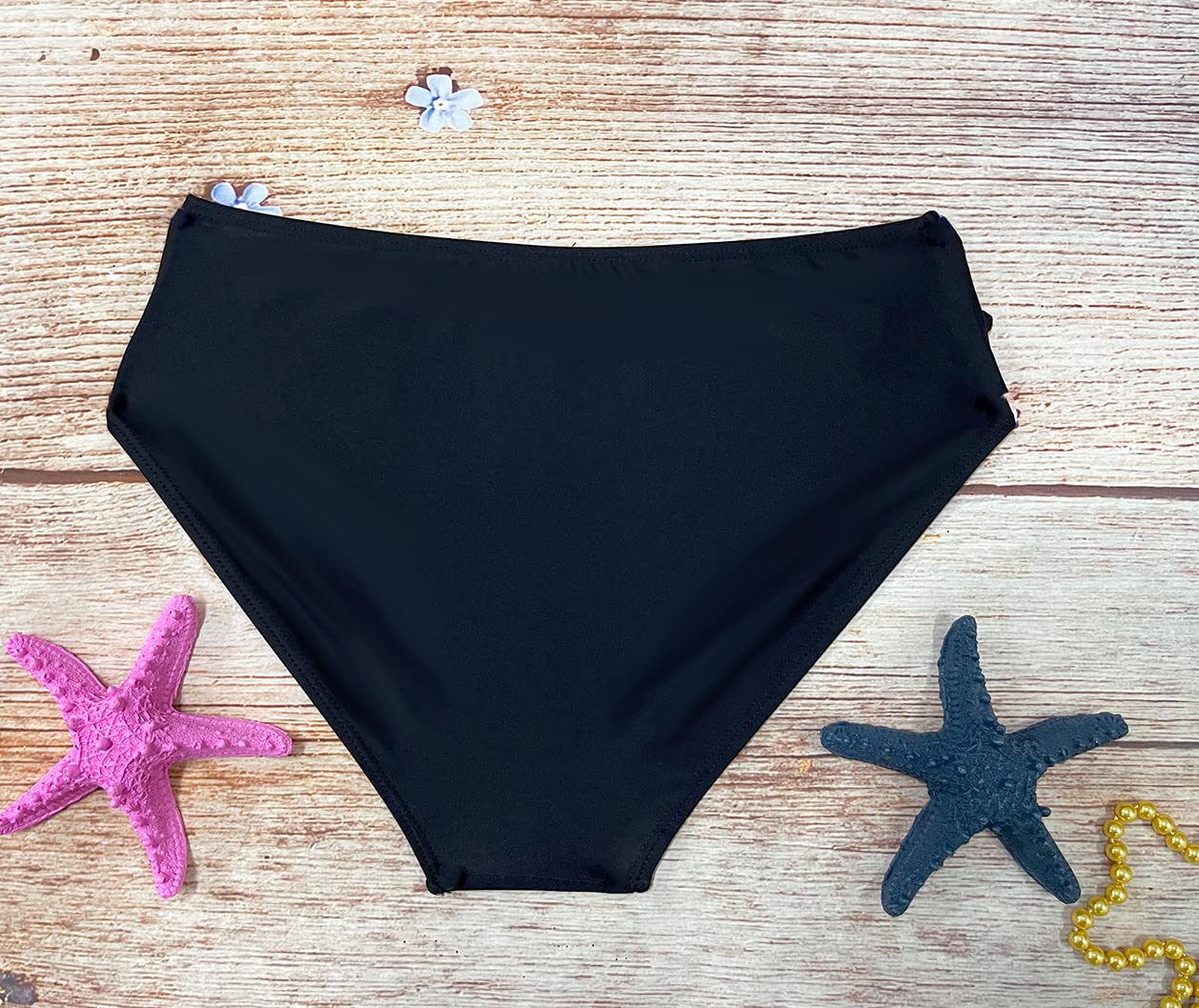 Mujer Braga de Bikini Cintura Alta Pajarita