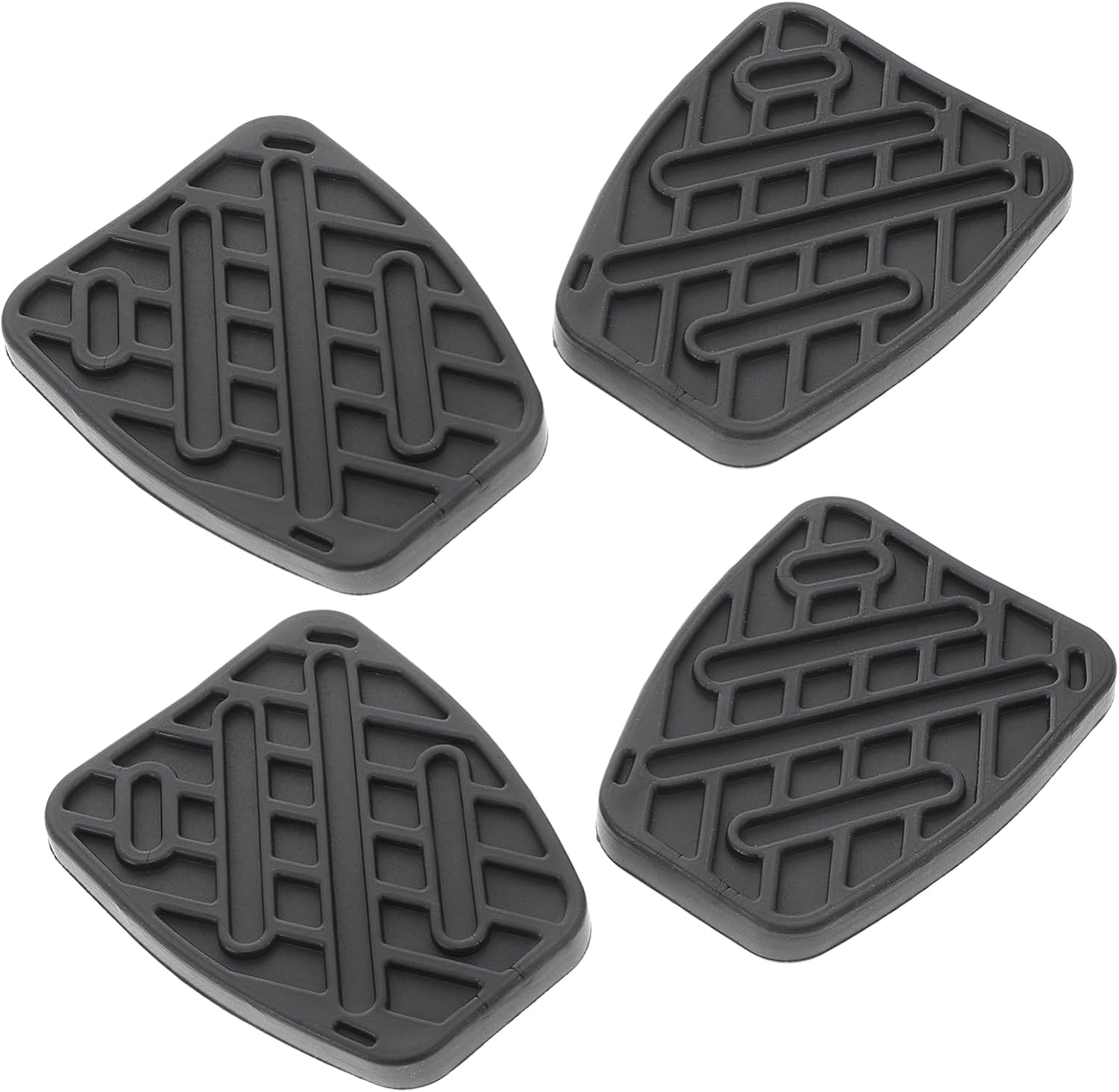 GANAZONO 4pcs Rubber Clutch Pedal Pad Car Auto Parts Pedal Pads for Car Clutch Assembly Easy Install