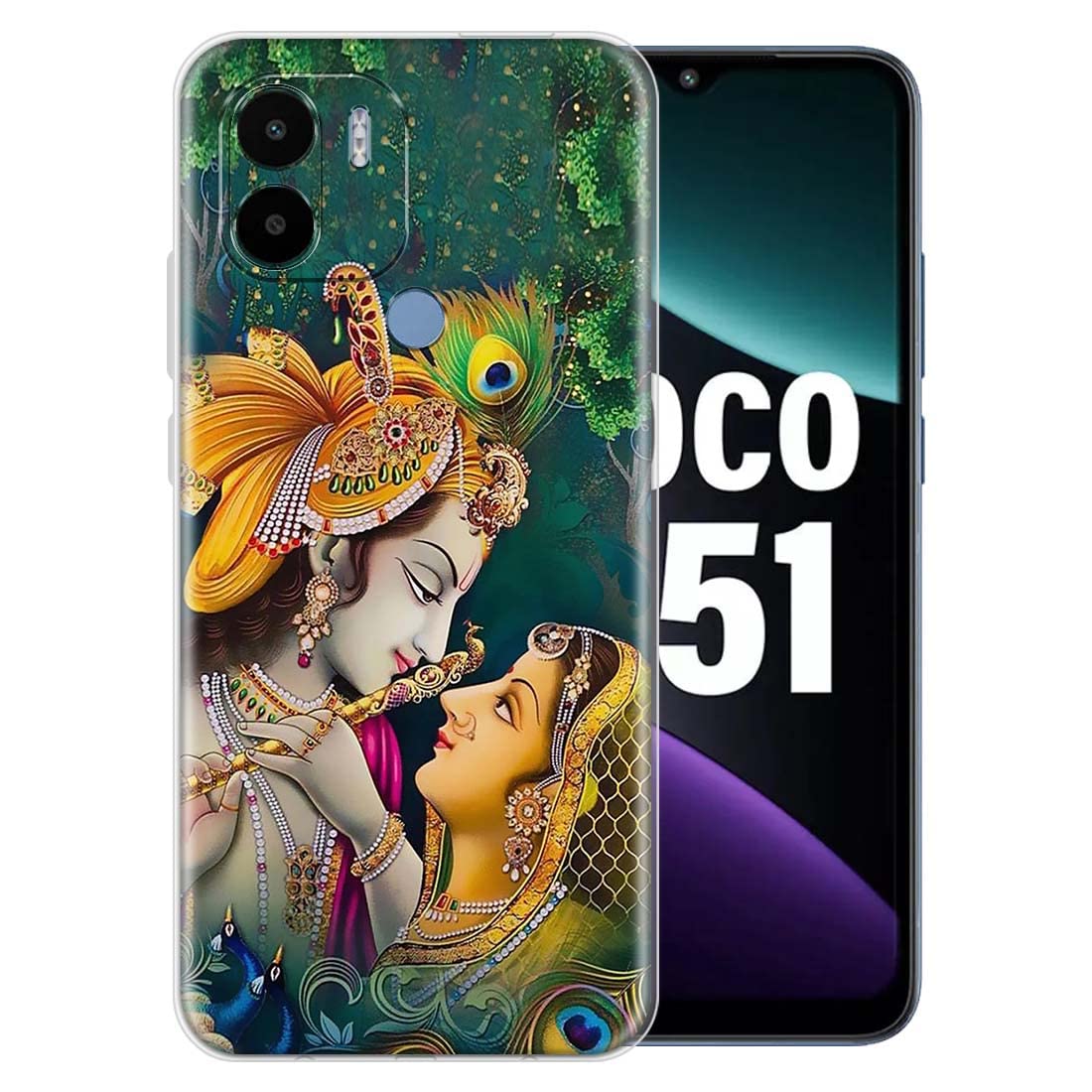 Fashionury Soft Silicon Slimfit Back Cover for Poco C51 Stylish Printed Back Cover for Poco C51 -D0005 (B0C3Q5SD52) Amazon Price History, Amazon Price Tracker