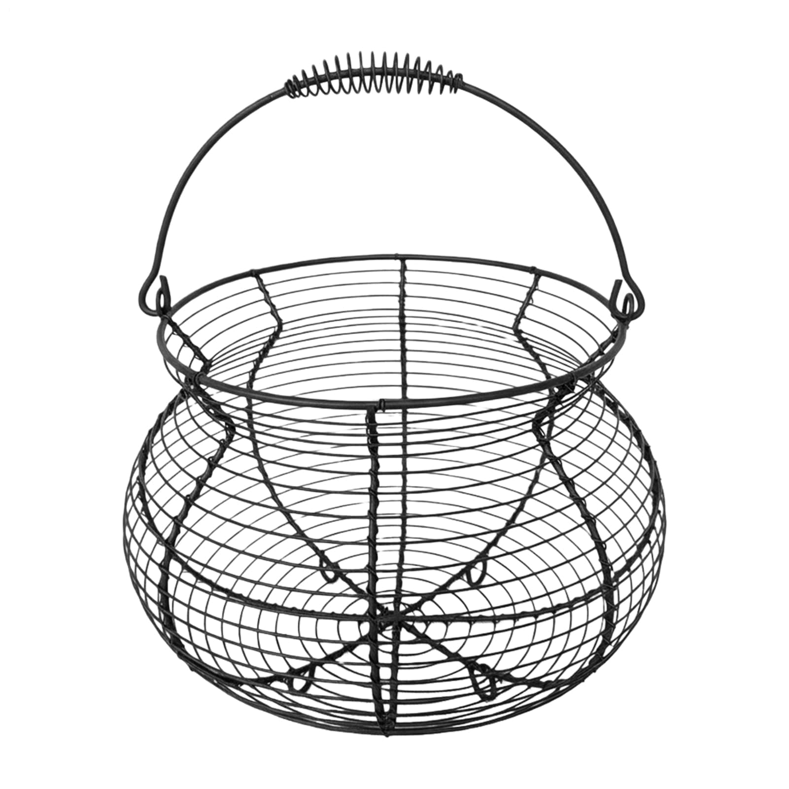 Cesta de huevos artesanal: almacenamiento vintage de gran resistencia para tu encimera