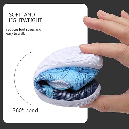 Miniatura 6 de FEETCITY - Zapatos deportivos acuáticos para bebés, niños y niñas, zapatos de agua de secado rápido para playa y piscina