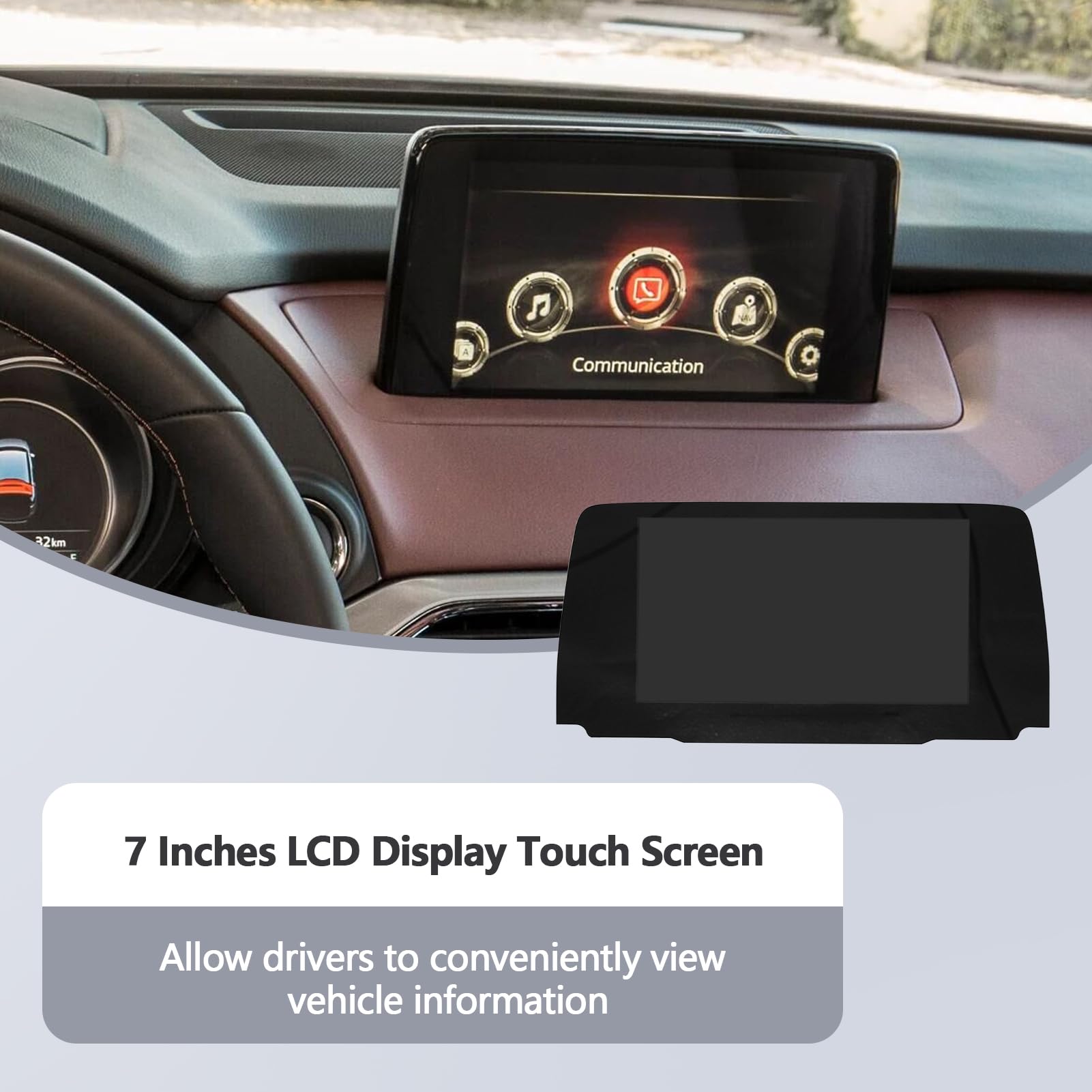 Amazon.co.jp: 7インチLCDディスプレイタッチスクリーン。マツダCX-5