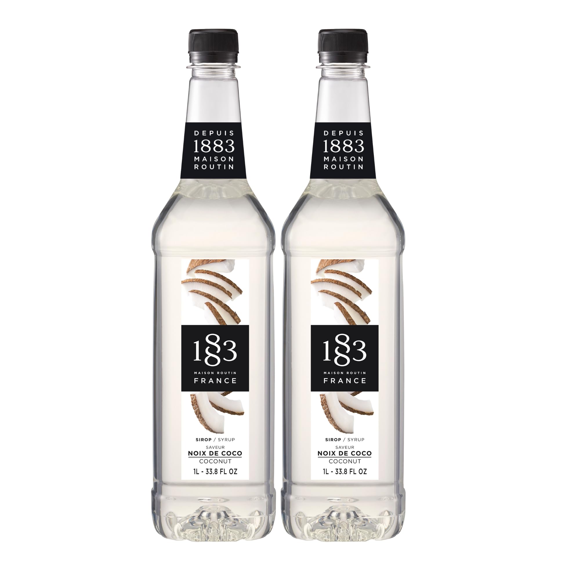 Amazon.com: 1883 Maison Routin Coconut Flavored Syrup, Made in