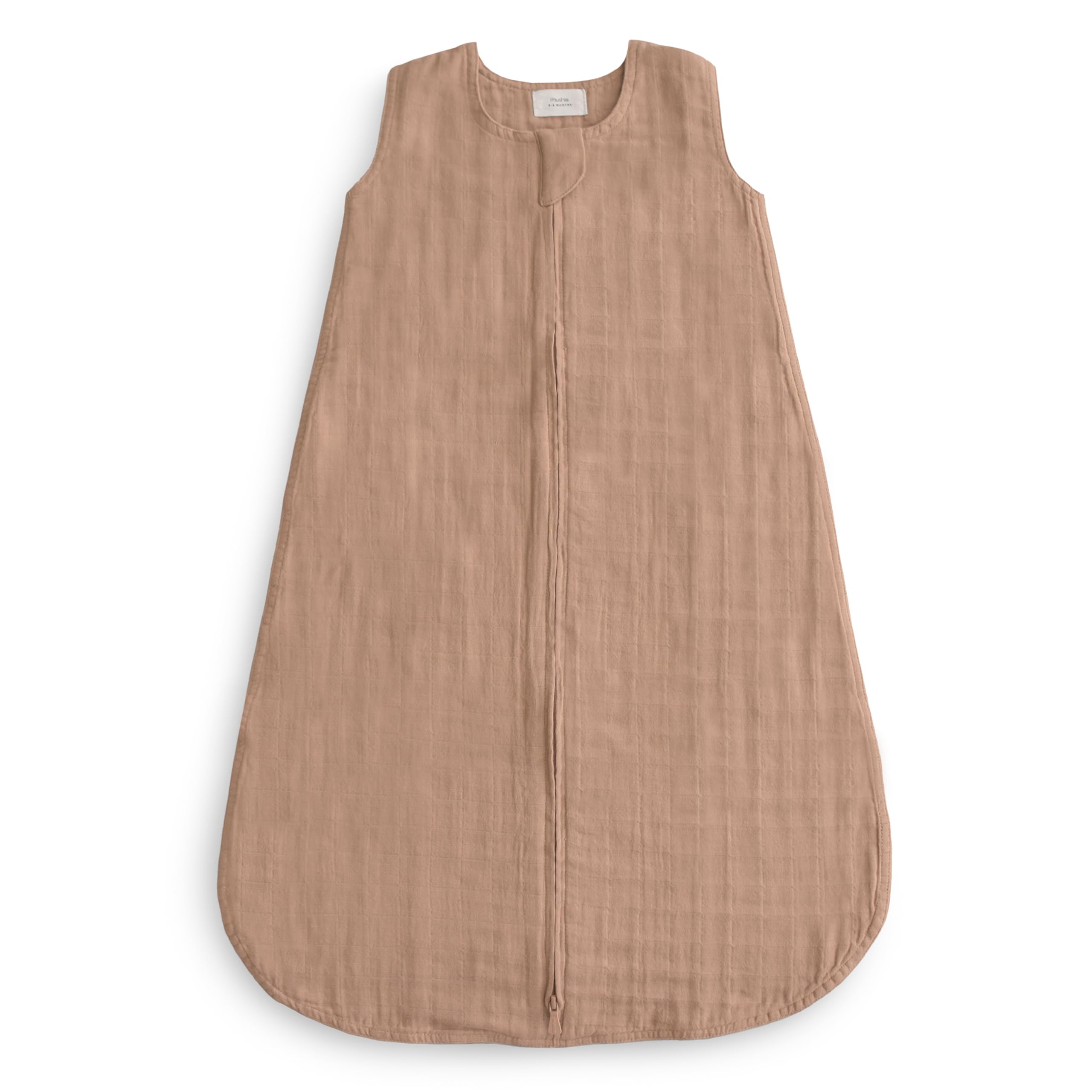 Baby Wearable Blanket | 100% Organic Cotton Muslin | Sleeping Bag For Infants (Natural)