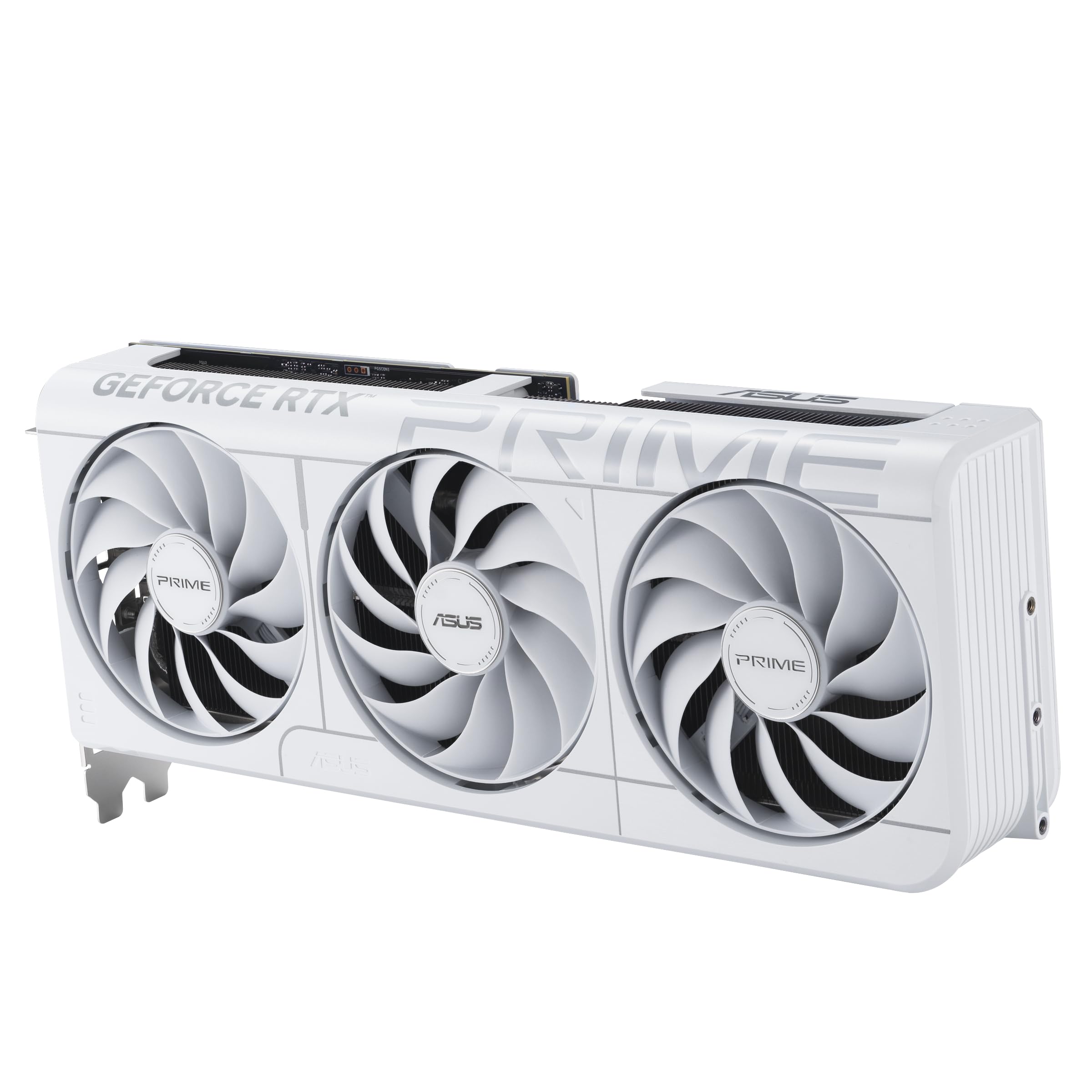 ASUS Prime GeForce RTX™ 5070 12GB GDDR7 White OC Edition Grafikkarte (PCIe® 5.0, 12GB GDDR7, HDMI®/DP 2.1, 2.5-Slot, Axial-Tech Fans, Dual BIOS)