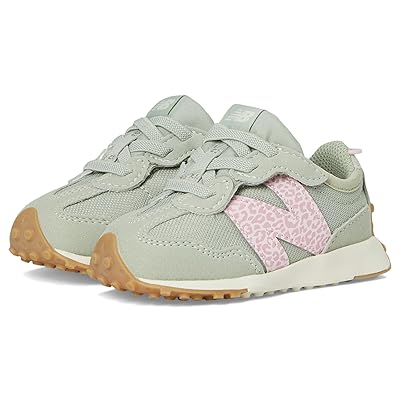 New Balance Kids 327 New b Hook Loop (Infant/Toddler) Kids Shoes Rose Sugar/Garter Snake