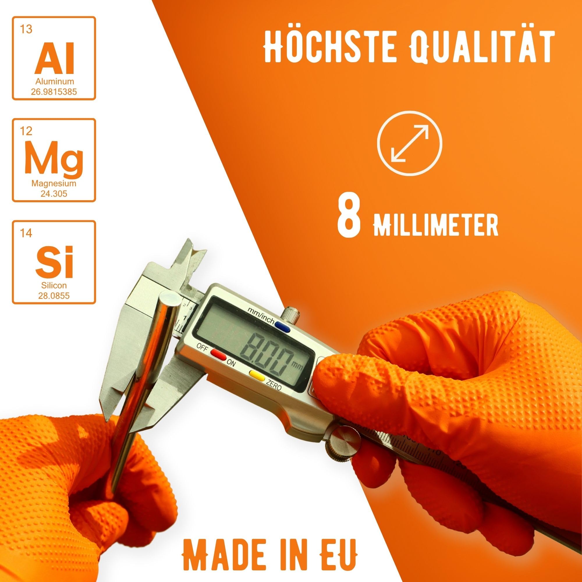 PROFILO In ALLUMINIO ARGENTO Mod. TONDO PIENO 8 Mm 2 Metri Conf. 5 Pz - Foto 7