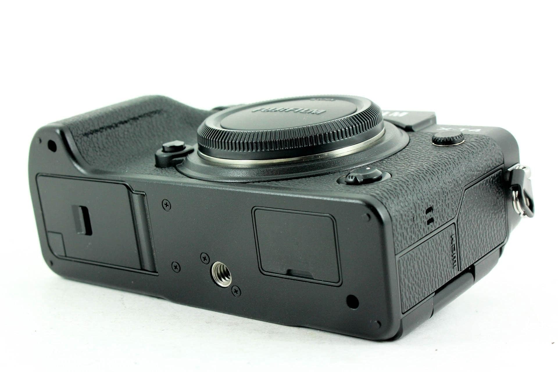 Fujifilm X-T4 Fotocamera Digitale Mirrorless 26 MP, Sensore X-Trans CMOS 4, Stabilizzatore IBIS, Filmati 4K 60p, Mirino EVF, Schermo LCD 3" Touch Vari-Angle, Solo Corpo, Nero