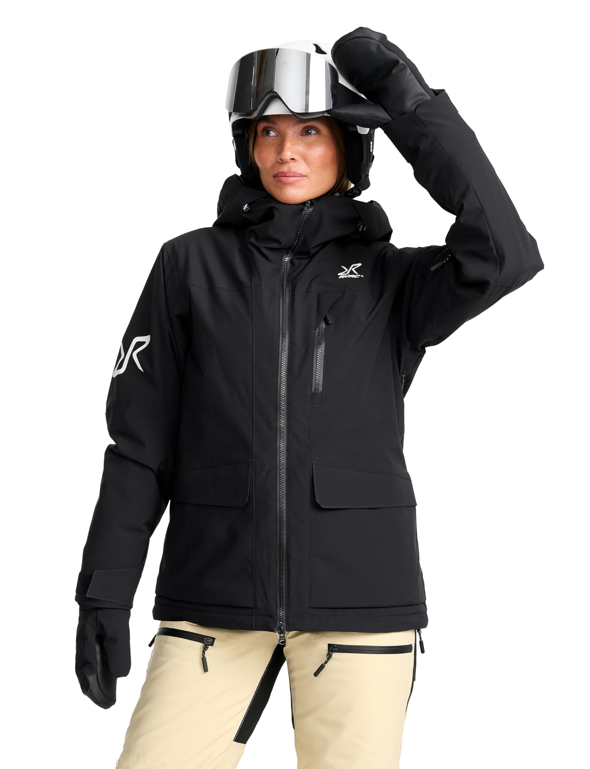 RevolutionRace AccXel Insulated 2L Ski Jacket für Damen, Strapazierfähige und Warme Skijacke mit Recco