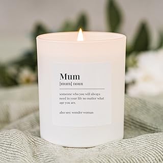 Mum Candle Gift | Birthday Gifts Mums Mother's Day Candles Mother Mama Mothers Mom Moms Motherhood Presents DEF