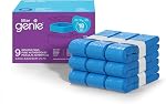 Litter Genie Sacs de Rechange | Film Authentique Autonome 9 pk | Compatible avec Litter Genie Recharges Standard et Jumbo | Sacs de Litière pour Chats avec Contrôle Ultime des Odeurs | Jusqu'à 18 mois de fournitures pour un chat