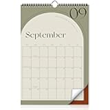 Aesthetic 2025-2026 Wall Calendar - Runs from June 2025 Until December 2026 - The Perfect Wall Hanging Calendar Planner for Easy Organizing