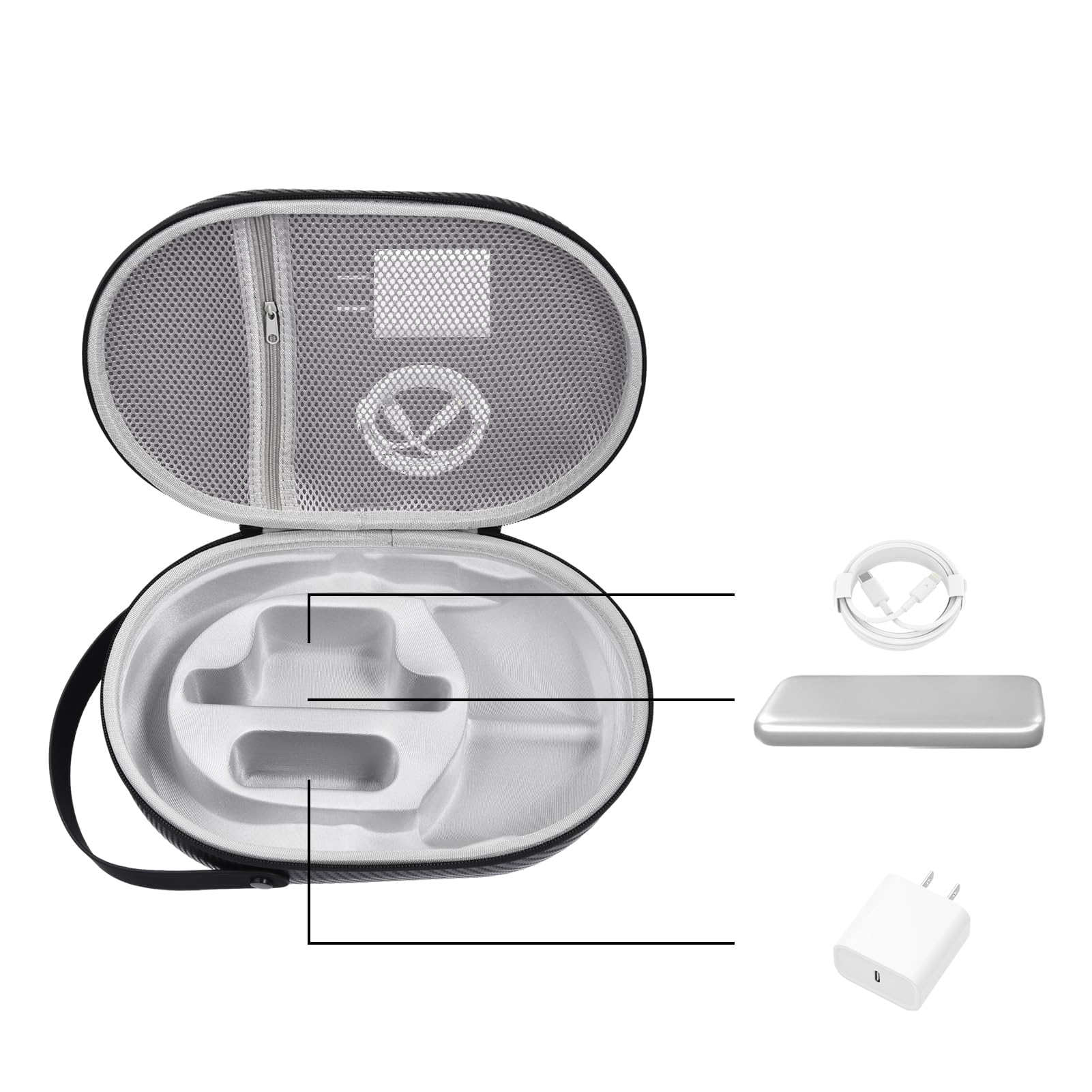 Amazon.co.jp: Vision Pro 収納ケース Apple Vision Pro 対応
