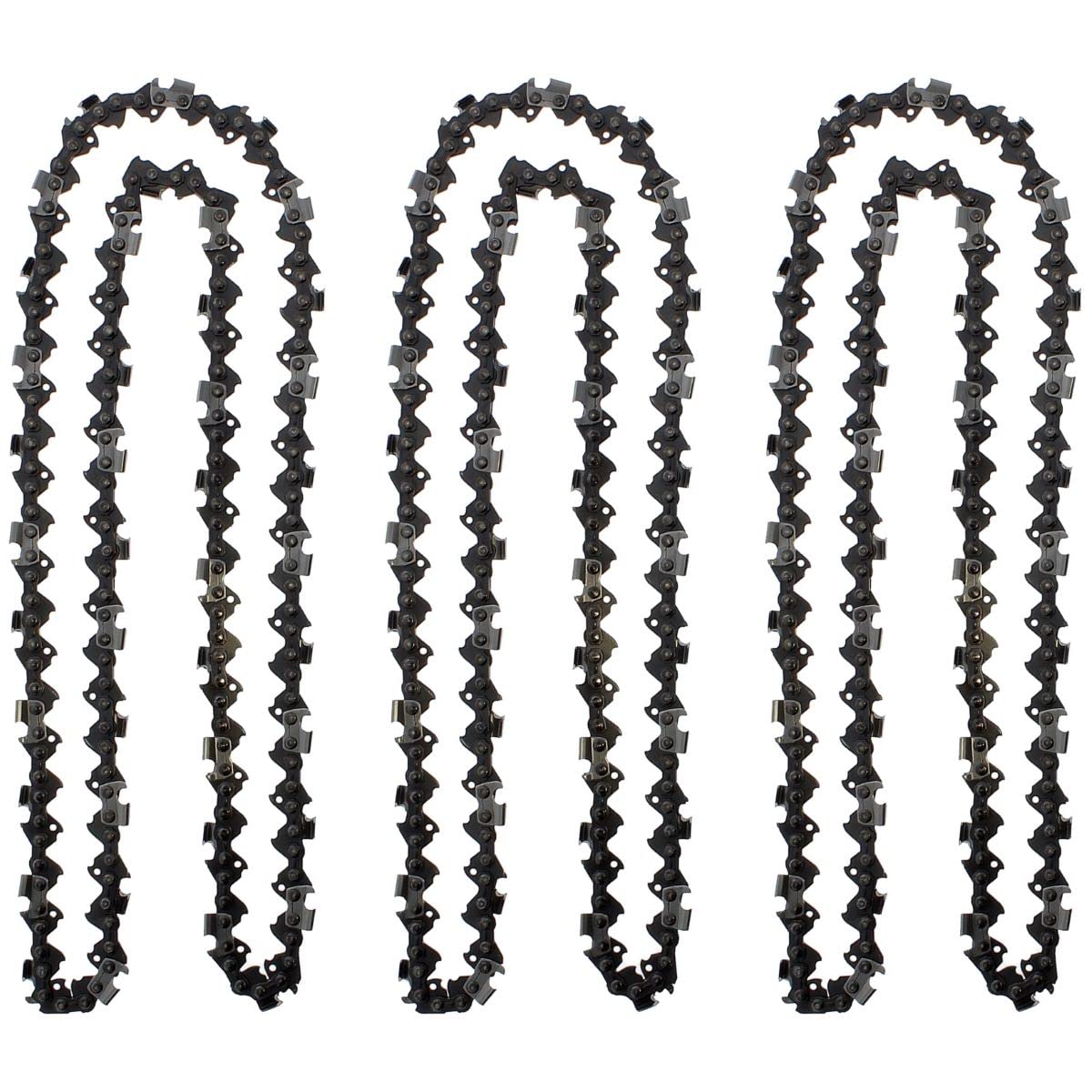 Juego de 3 cadenas de 85 eslabones para motosierra