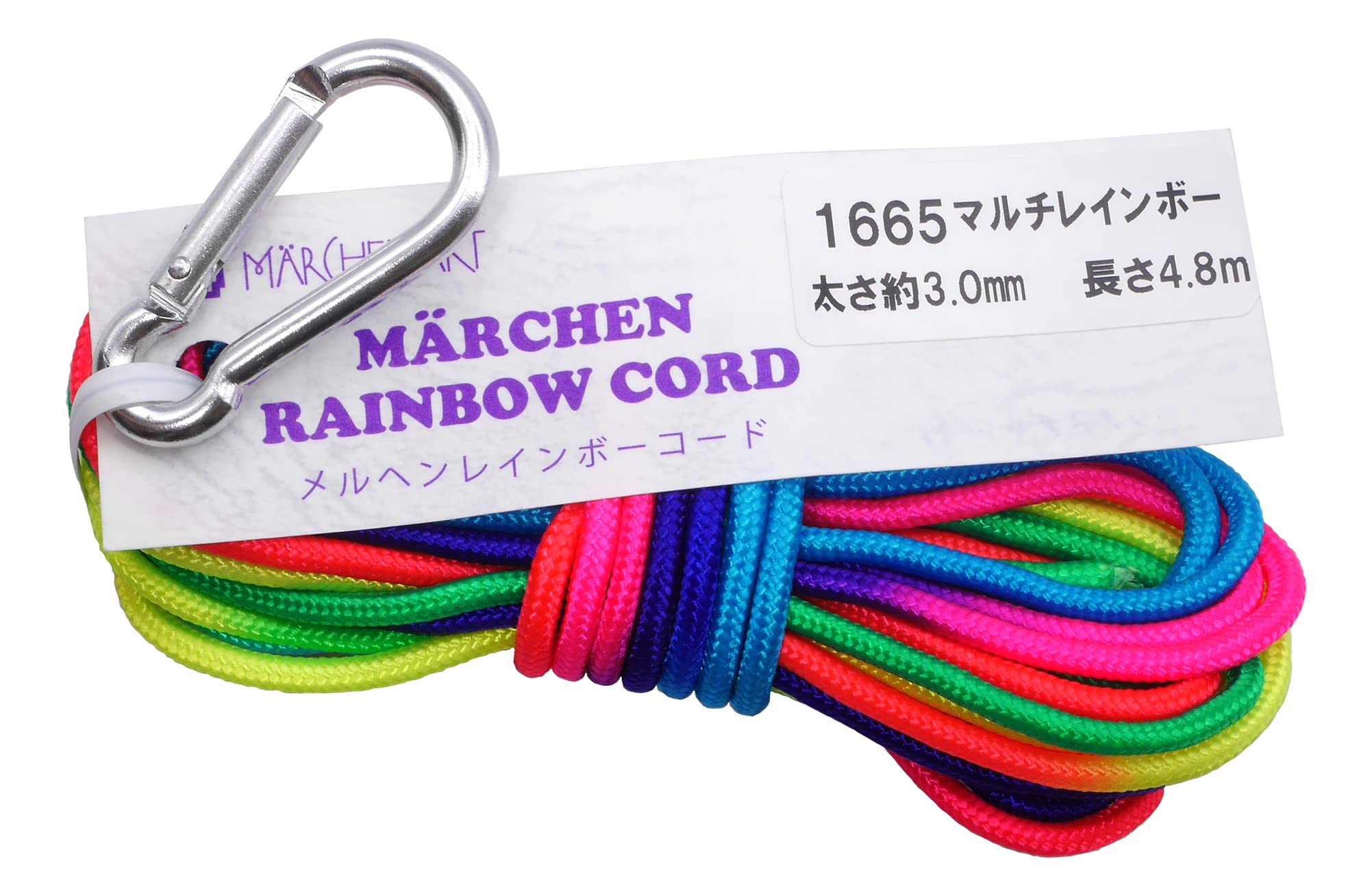 Amazon | メルヘンアート(Marchenart) レインボーコード 3mm 1665