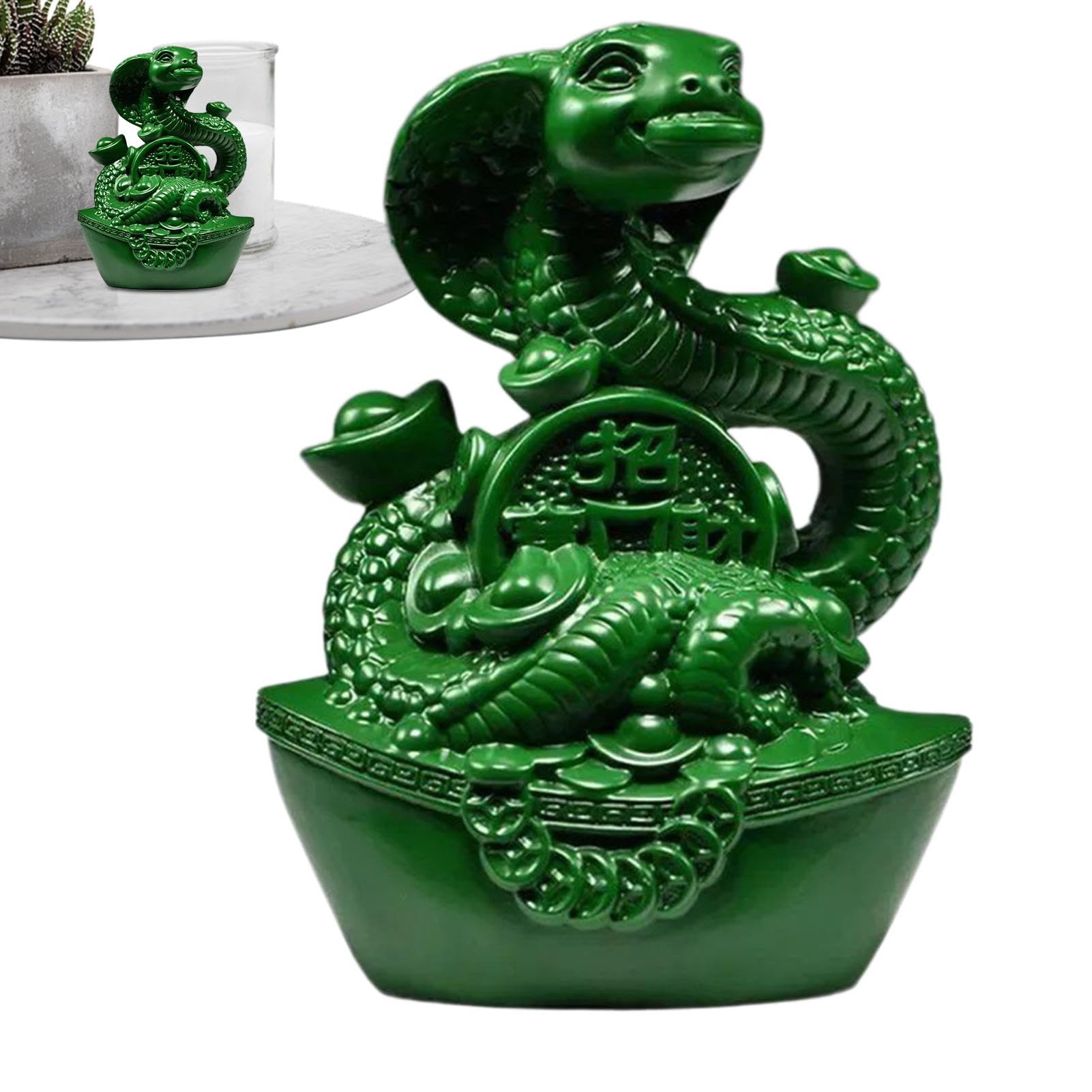 Figurine de serpent porte-bonheur pour sublimer votre salon
