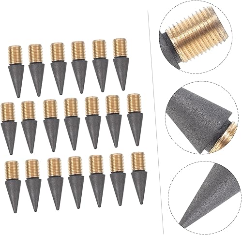 Miniatura 2 de STOBOK 38 piezas de repuesto de punta de lápiz estilográfica, plumas de lápiz sustituto reemplazables, cabezal reemplazable, cabeza reemplazable,