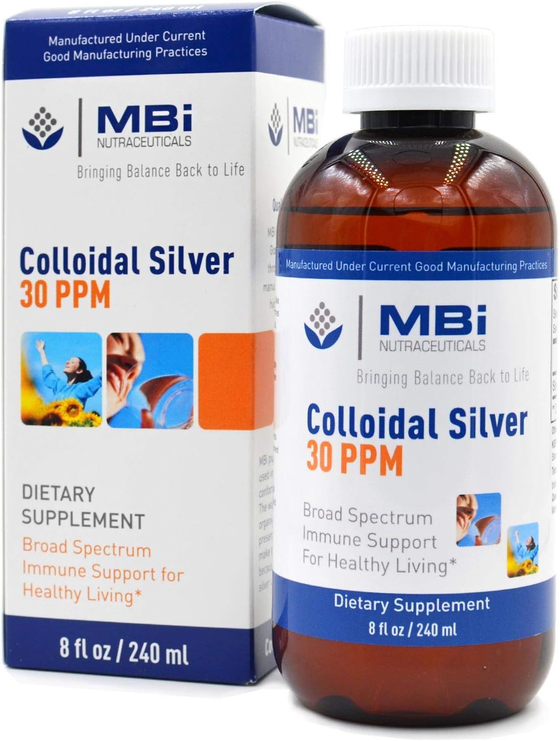 MBI Nutraceuticals Colloidal Silver 30 PPM