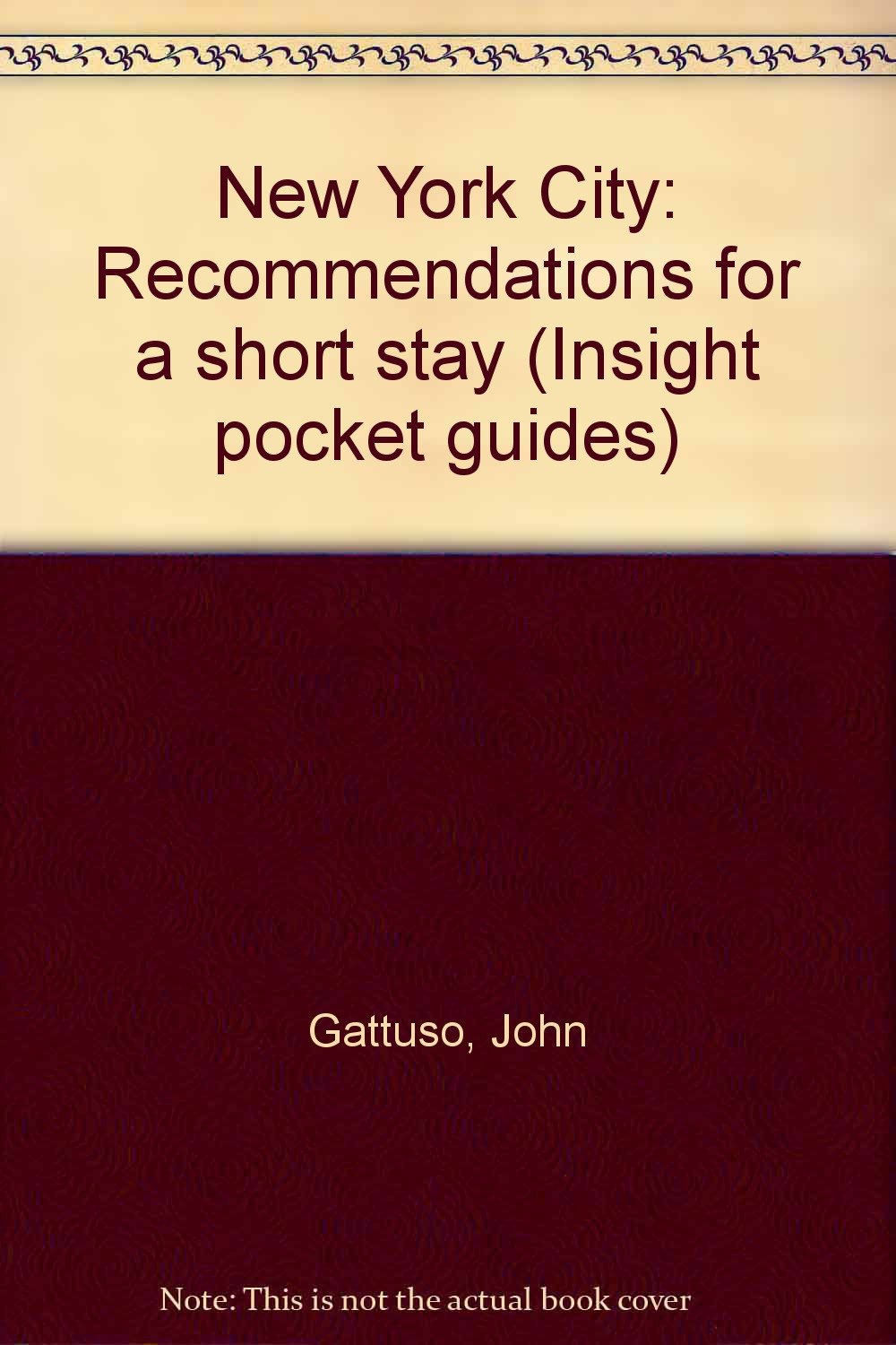 New York City for a Short Stay (Insight Pocket Guides