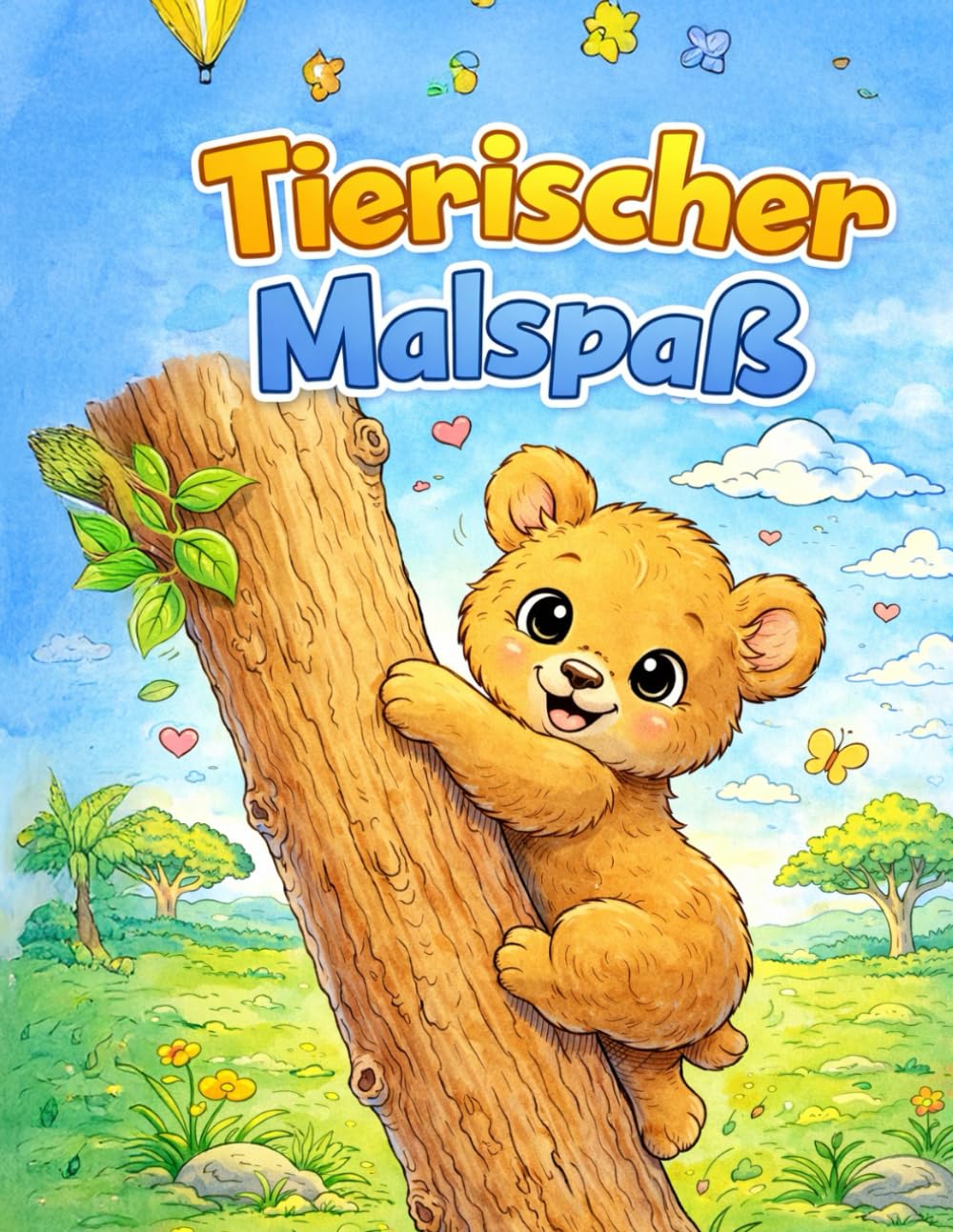 Tierischer Malspaß: Malbuch für kleine und große Künstler