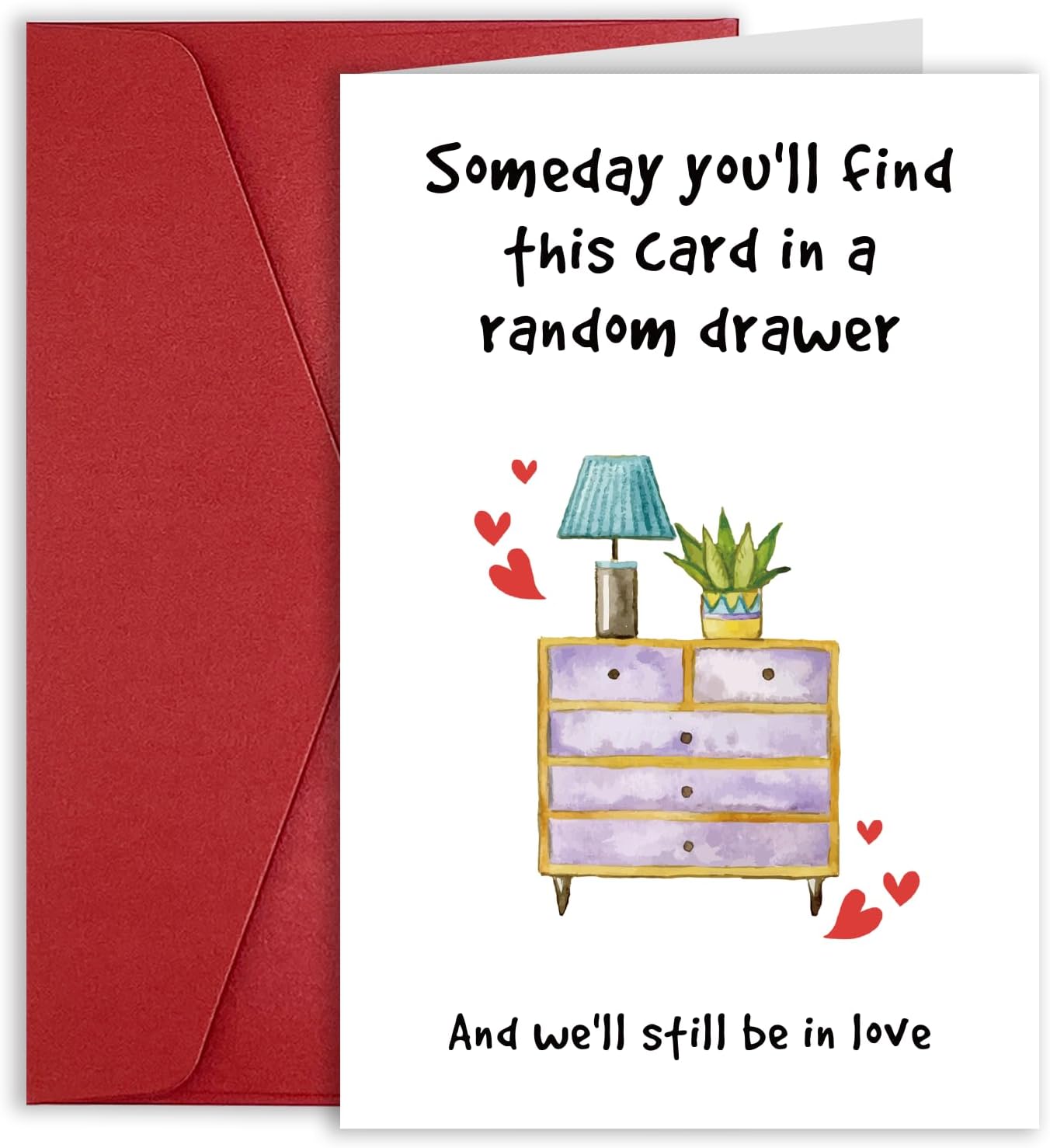 Funny Anniversary & Birthday Card Gift for Husband, Wife, Boyfriend, Girlfriend - Hilarious Valentine's Day Cards Gift for Men & Women