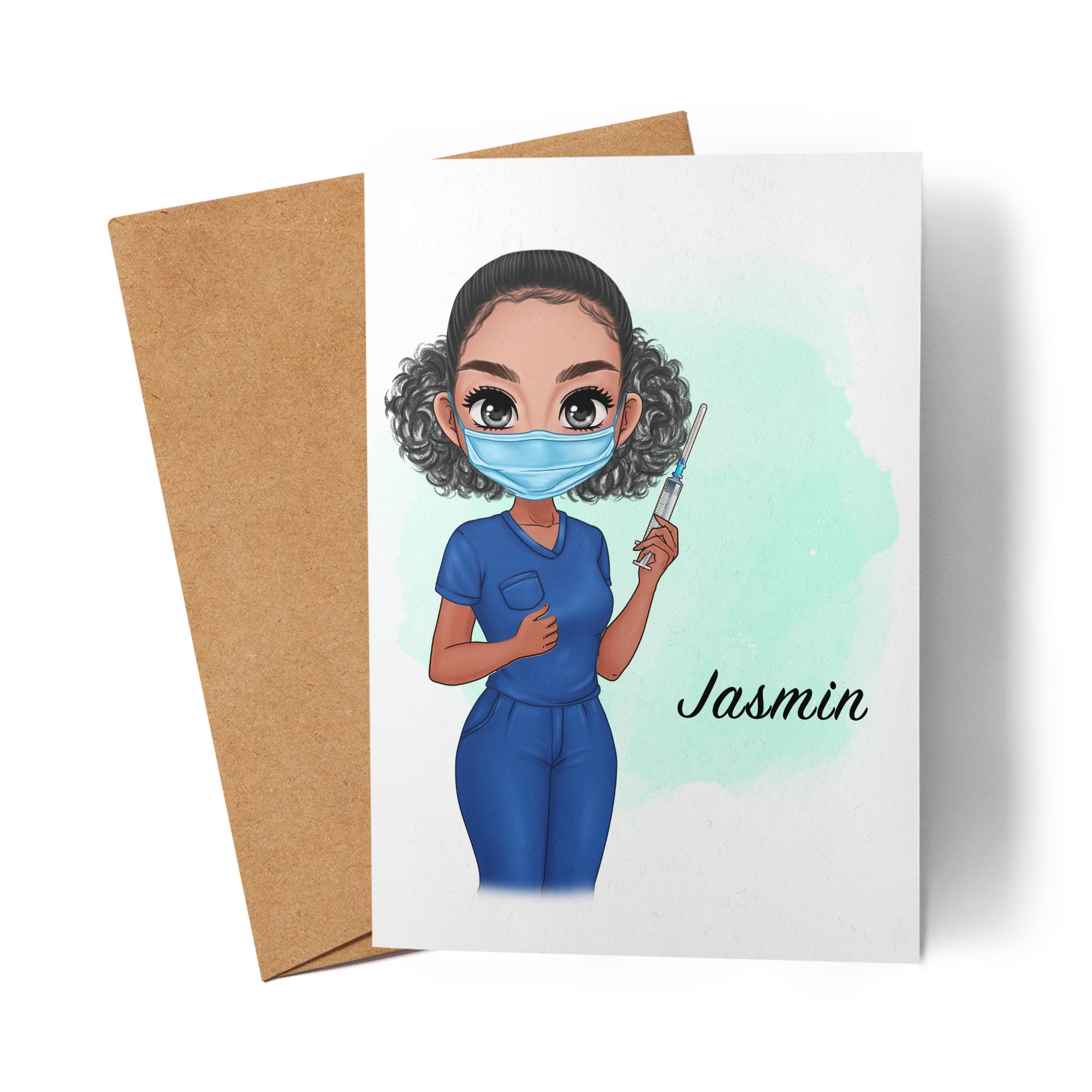 Krankenschwester-Abschlusskarten – „Congratulations You Survived Nursing School“, 10,2x15,2 Cm Mit Umschlag