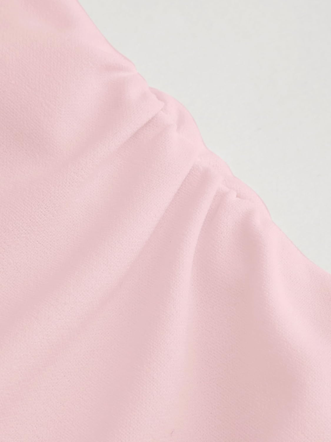 CIDER Bow Ruched Mini Dress for Women Boat Neck Long Sleeve Bodycon Party Cocktail Dresses - Image 2