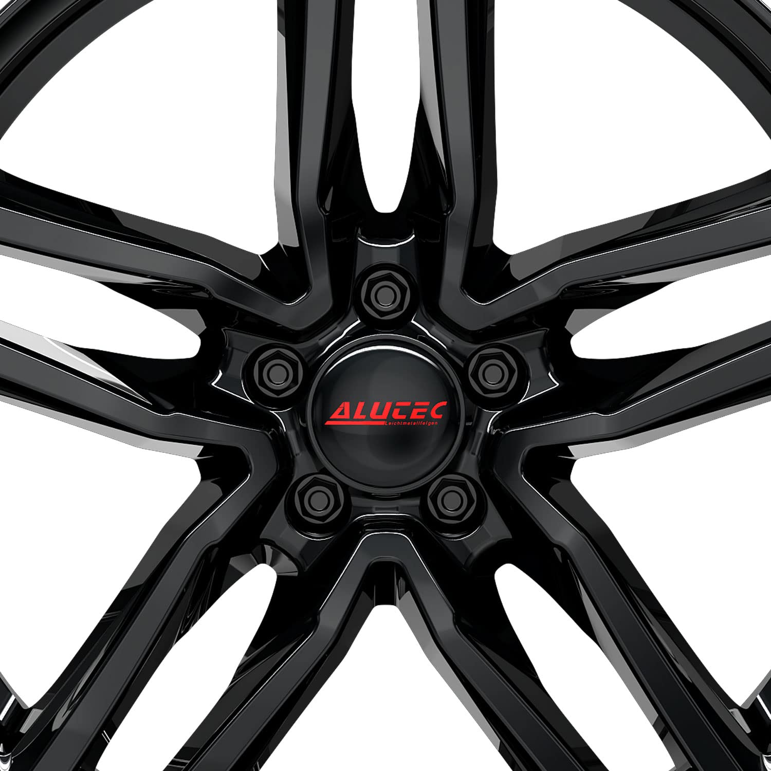 4 x Alutec felgi Ikenu 8.0Jx18 ET45 5 x 108 cm, diamentowo-czarne, kompatybilne z Peugeot 3008 3008 Hybrid 308 407 5008 508 607 Partner