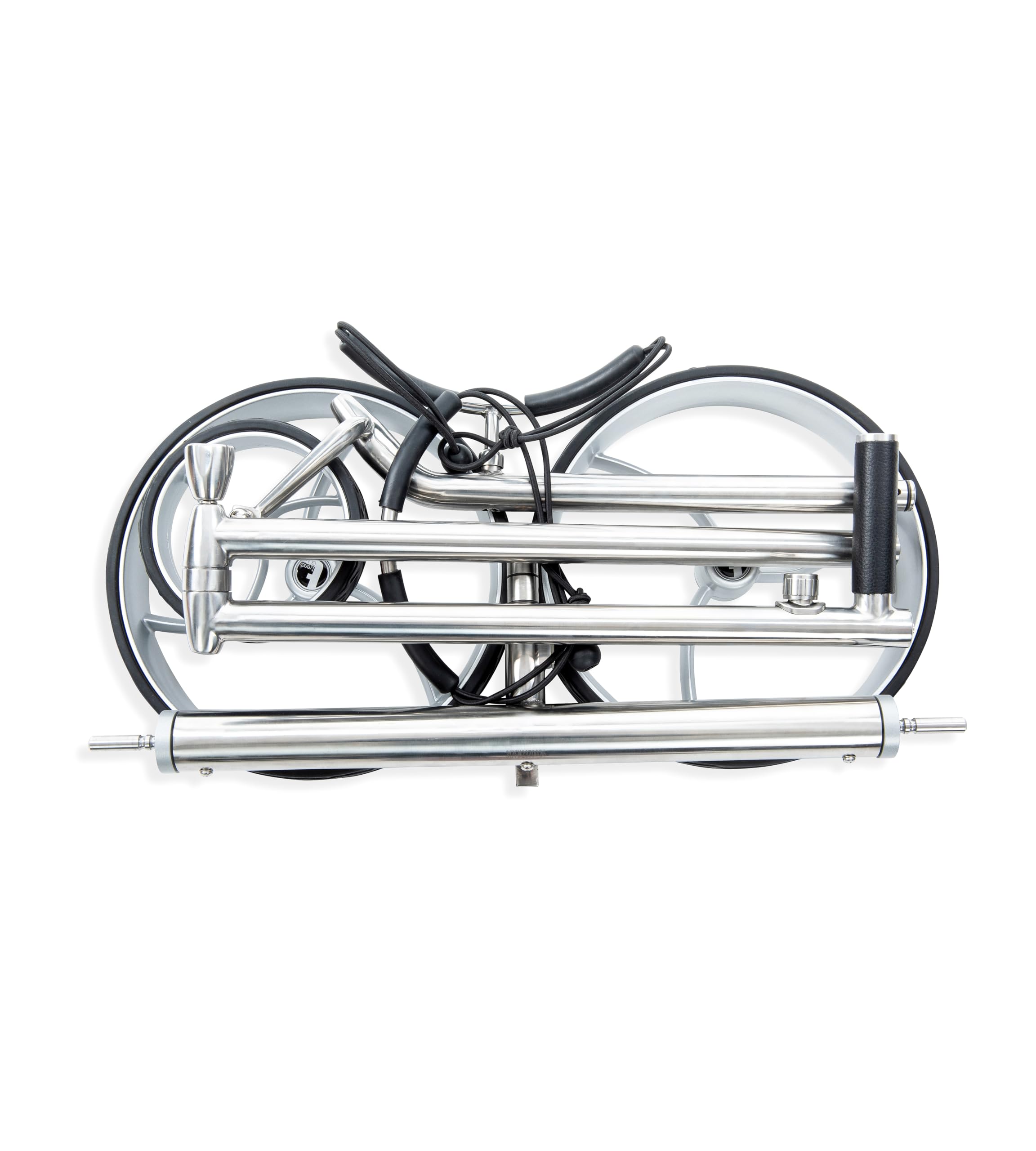 Elektro Golf Trolley Walker S, Edelstahl, Lithium Akku, Bergabfahrbremse, Rückwärtsgang
