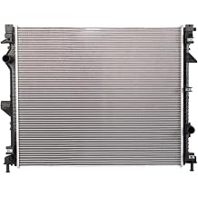 Engine Coolant Radiators Assembly for Ford for Lincoln for MKX 3.7L 2016-2018 Aluminum,Plastic 1.38 in -Inlet Diameter Type