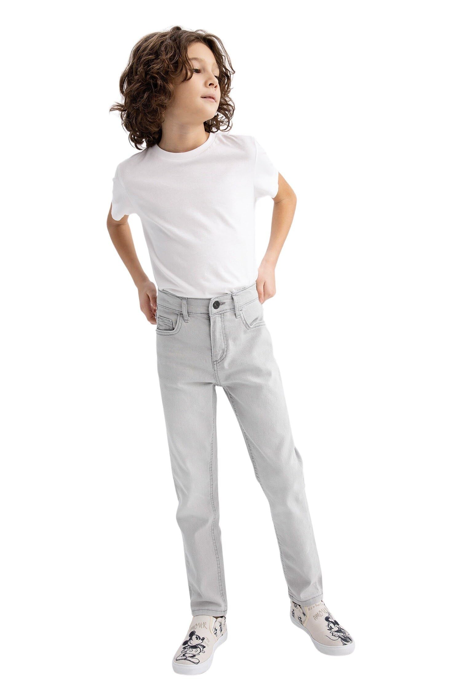 Erkek Çocuk Erkek Çocuk Slim Fit Jean Pantolon