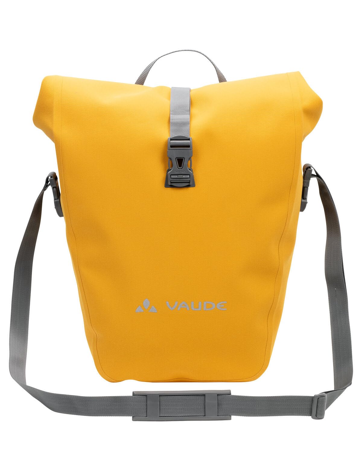 VAUDE Fahrrad Hinterradtasche Aqua Back Deluxe Single, 24 Liter, wasserdicht verschweißt, Made in Germany, Burnt Yellow, Einheitsgröße