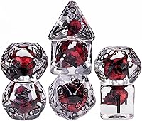 Vista 37 de UDIXI Juego de 7 dados poliédricos DND D&D, RPG D y D con bolsa de almacenamiento para juegos de rol y otros juegos de mesa (Aarakocra)