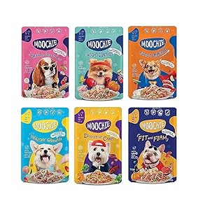 Moochie Dog All Flavour Mix 85 GMS Dog Food Wet (6)