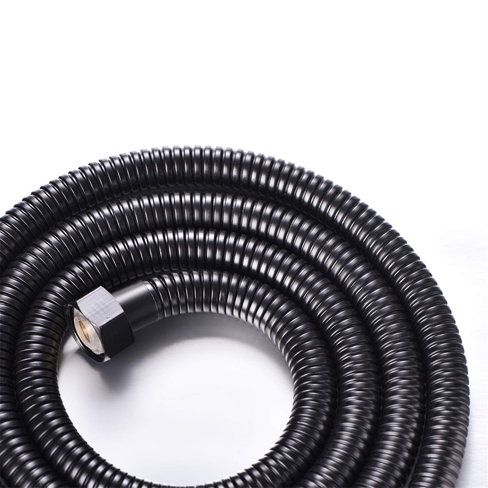Roestvrijstalen slang, Rvs Doucheslang Bad Handdouche Pijp Flexibele Doucheslang Leidingen 1 m/1.5 m/2 m (Lengte: 1 M) (Color : Silver, Size : 1M