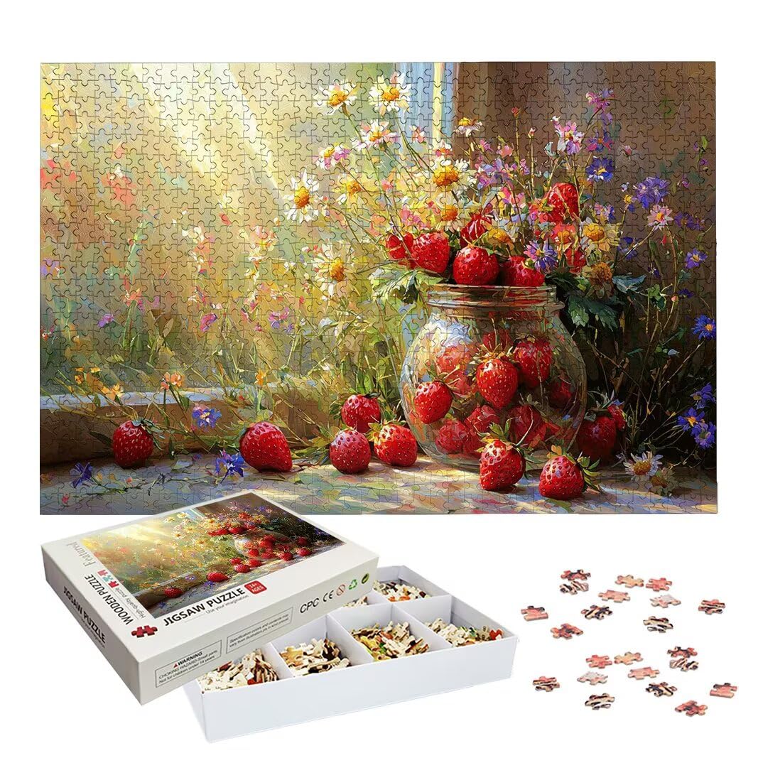 Puzzle 1500 Pièces Adultes, Puzzle 1500 Pieces Fruit, Cadeau Femme -2806