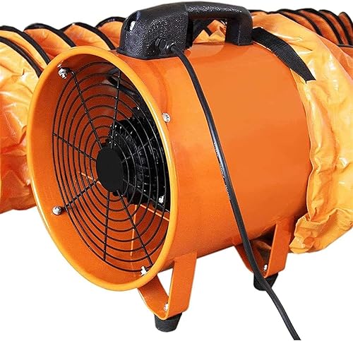 Extractor industrial portátil, ventilador de ventilación de taller de escape comercial, extractor de humo de polvo, ventilador de bajo ruido con Extractor industrial portátil, ventilador de ventilación de taller de escape comercial, extractor de humo de polvo, ventilador de bajo ruido con