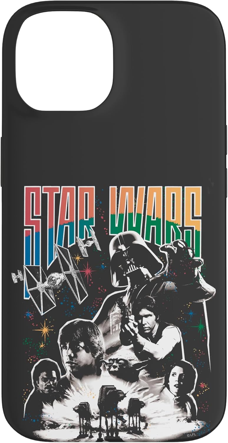 Star Wars Retro Colorful Group Shot Case for iPhone 16