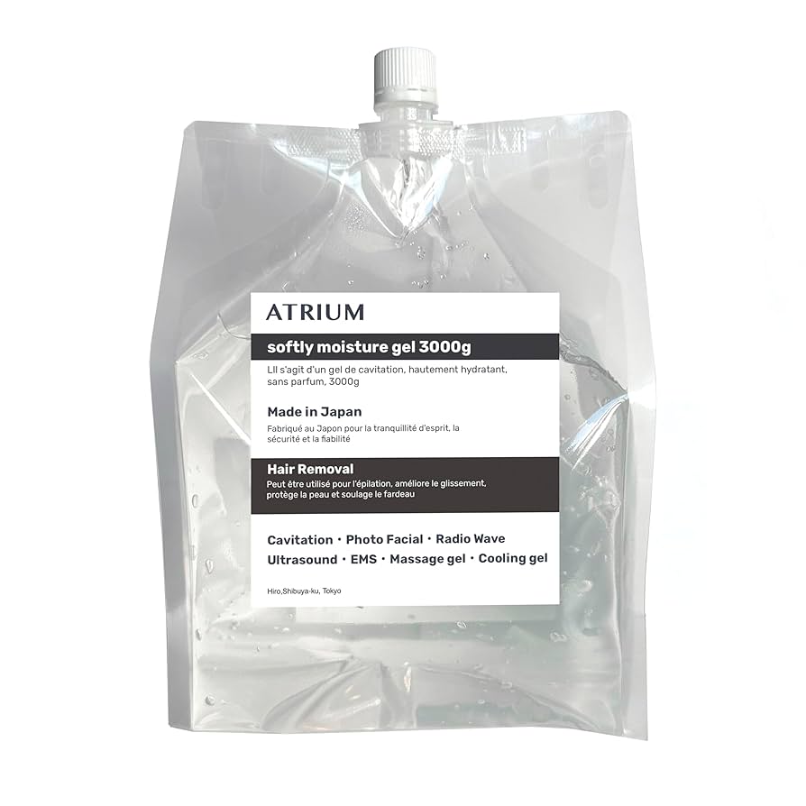未開封◆ 3個／拭き取り不要美容ジェル◆脱毛ジェル／キャビテーション／ラジオ派 Amazon.co.jp: ソフトリーモイスチャージェル 脱毛 ジェル 3kg