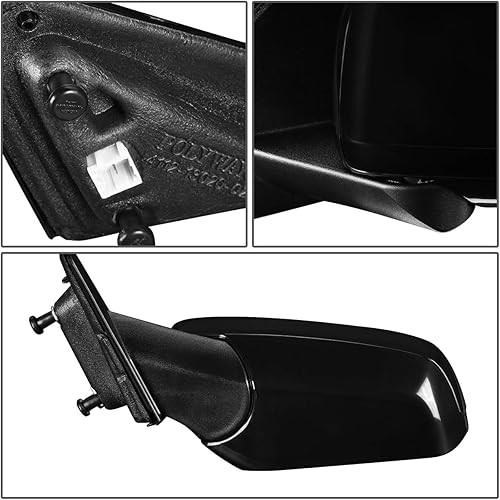 Miniatura 9 de DNA Motoring OEM-MR-CH1321370 - Espejo retrovisor de puerta lateral derecho con calefacción, compatible con Chrysler Town & Country 11-16  Grand