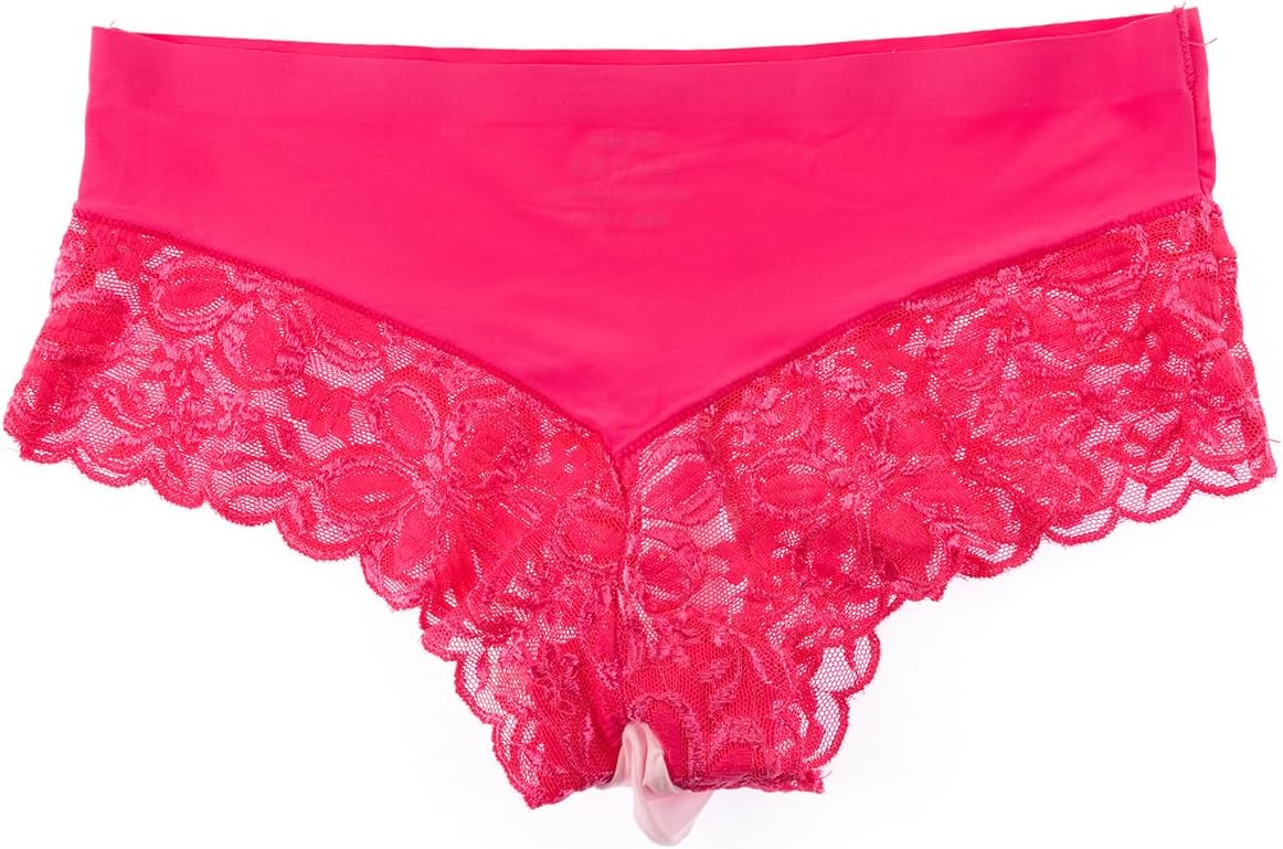 Mens Lace Sissy Pouch Panties Hipster Panty Underwear Briefs Bikini Thongs G String Lingerie - Image 5