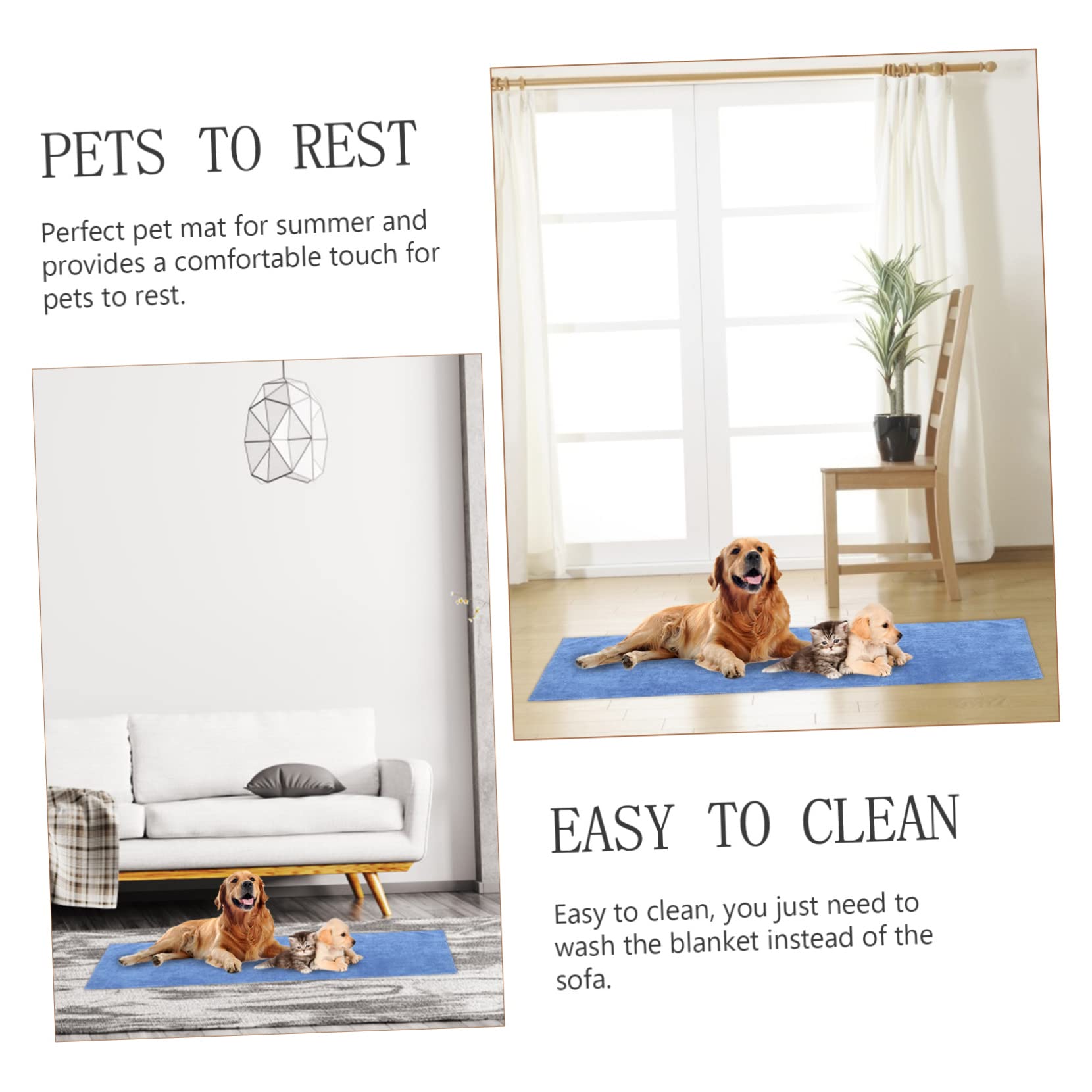 ifundom Coperta per animali domestici impermeabili coperta cagnolino di grandi dimensioni cane lavabile Cani gatto rivestimento decorativo per divano copridivano Poliestere (poliestere)