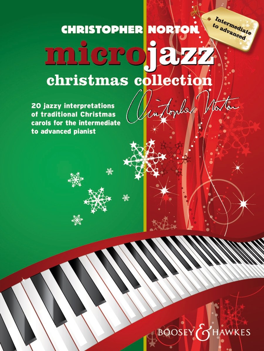 Microjazz Christmas Collection - 20 jazzy interpretations of traditional Christmas carols for the intermediate to advanced pianist - Piano - ( BH 12428 )
