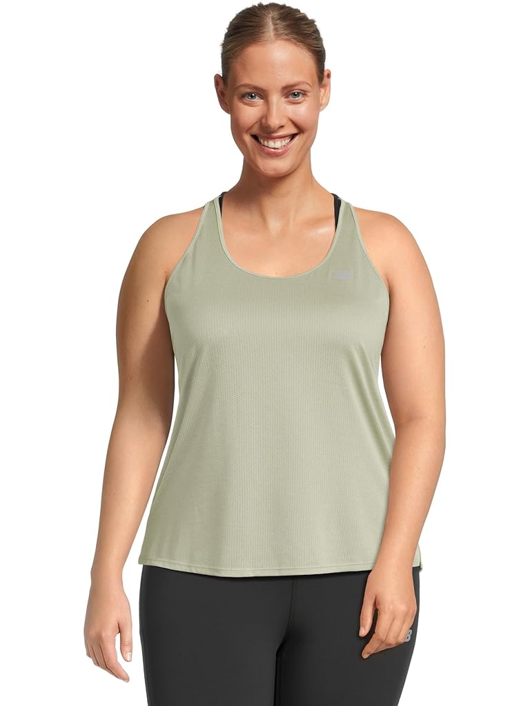 Gray New Balance Athletics Tank
