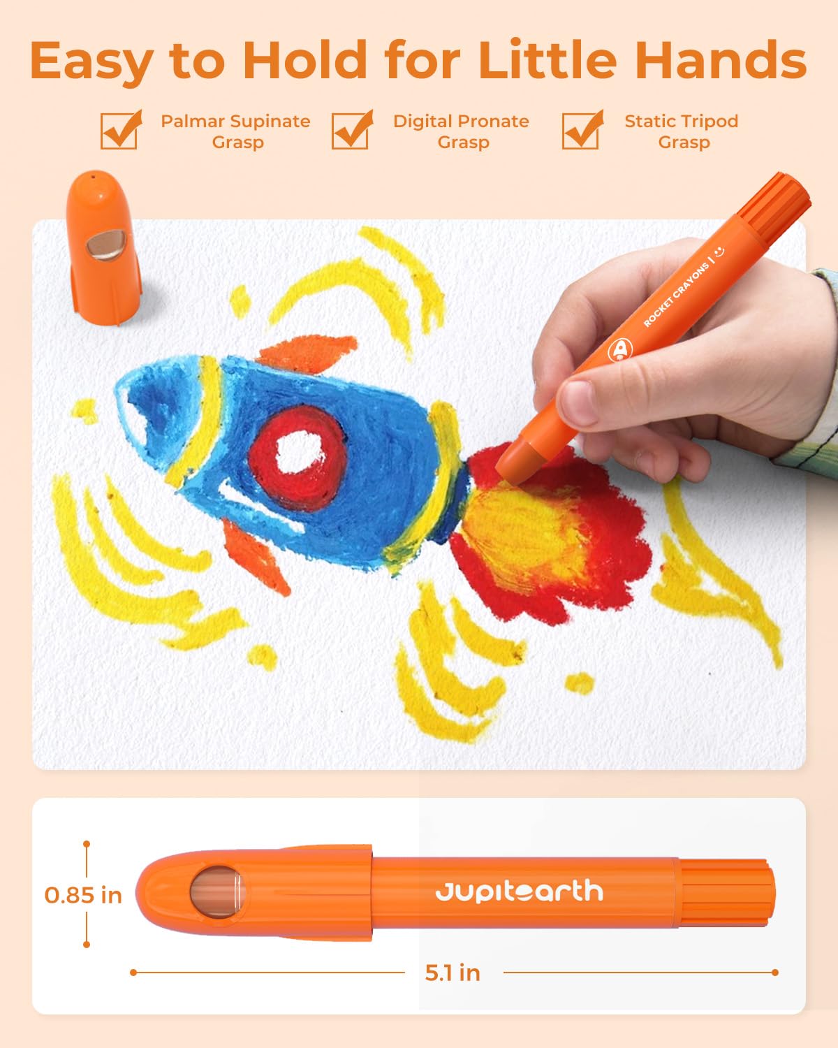 220 crayons de couleur DécoTime à petit prix | Web Action BE