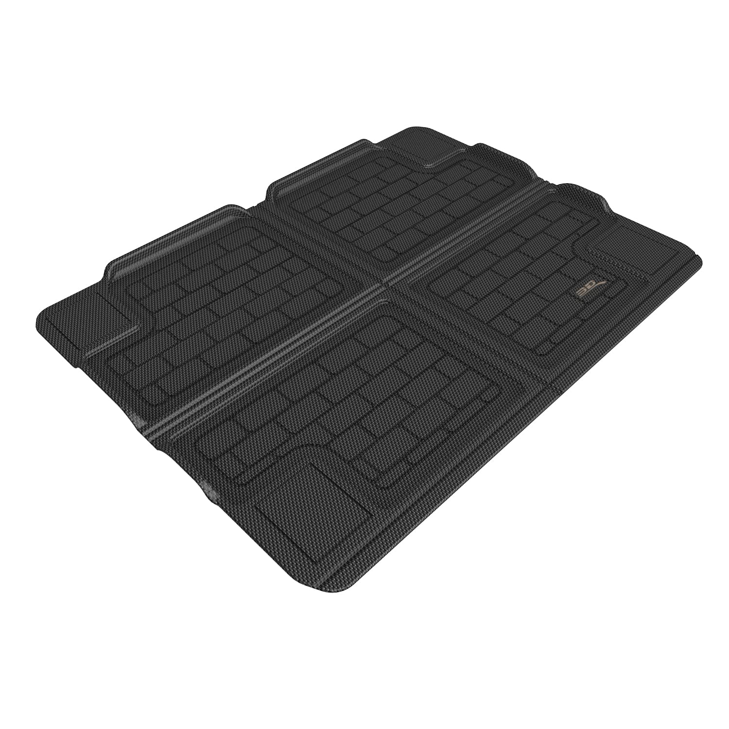 3D MAXpider Custom Fit Kagu Floor Mat (Black) Compatible with Ford Bronco 2021-2024 - Cargo Liner