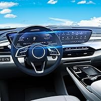 Vista 15 de Para vidrio templado brillante 2019 2020 2021 2022 2023 Cadillac XT4 y 2020 2021 2022 2023 2024 2025 2026 CT4 protector de pantalla táctil de 8