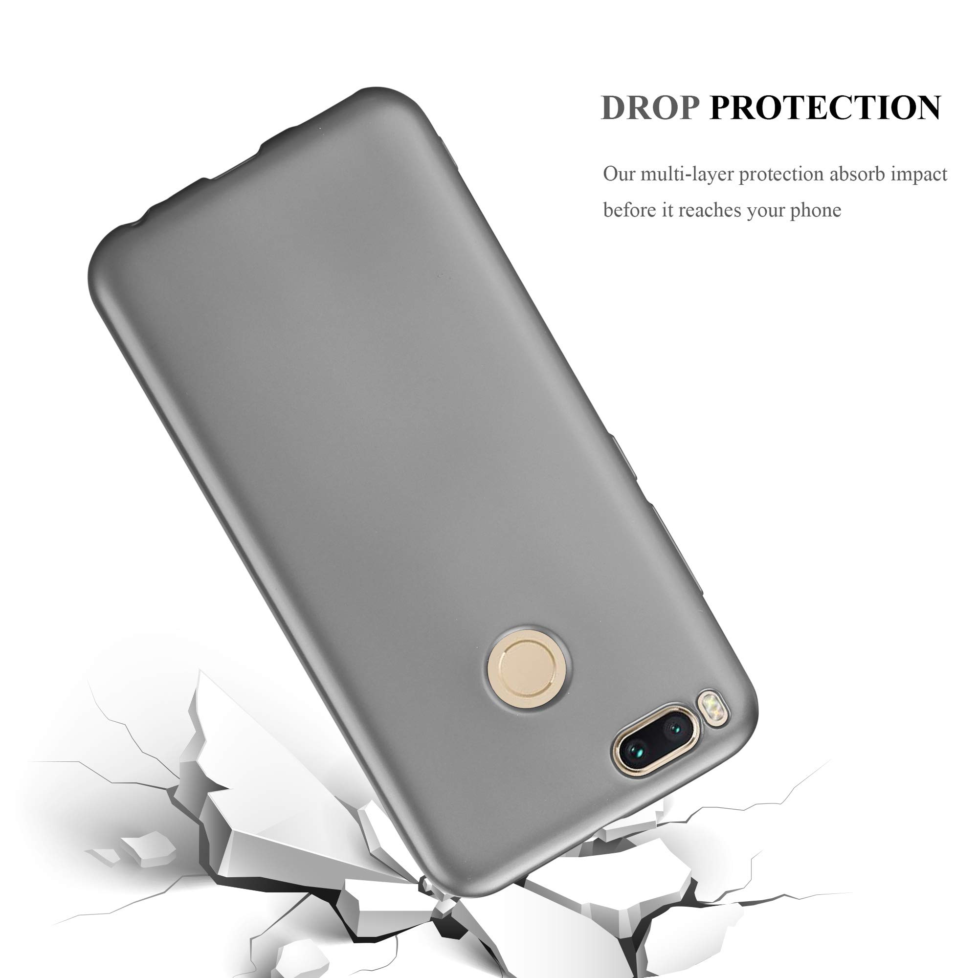 Custodia Cadorabo Per Xiaomi Mi 8 – Sottile In TPU Trasparente, Antiurto, Morbida, 1,2 Mm